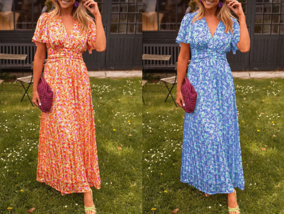Olivia Bloom | Women's vintage floral dress