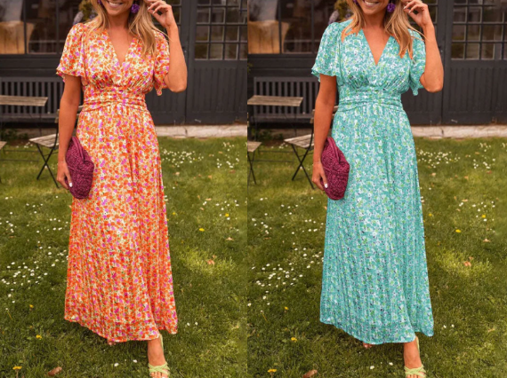 Olivia Bloom | Women's vintage floral dress