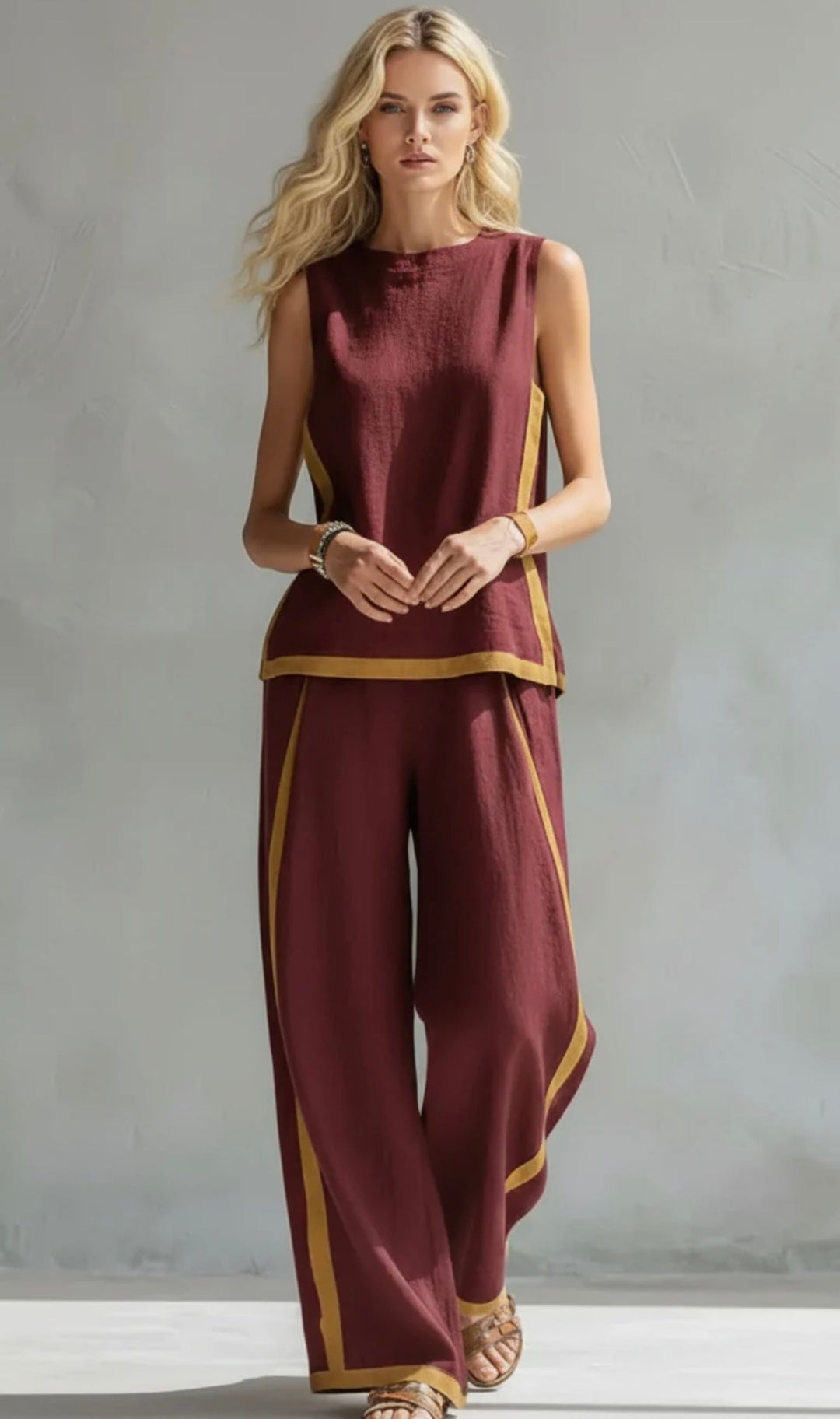 Leila - Elegant Two-Piece Suit