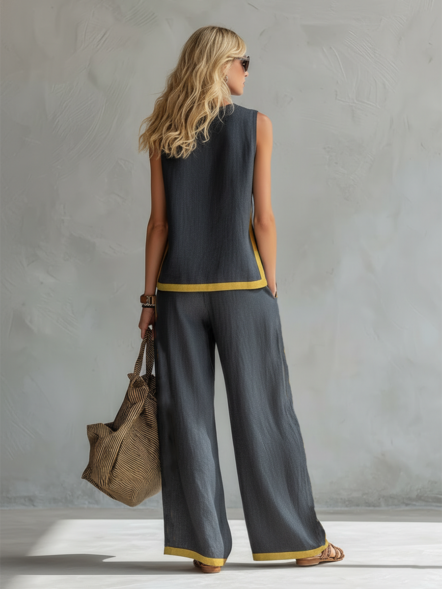 Leila - Elegant Two-Piece Suit