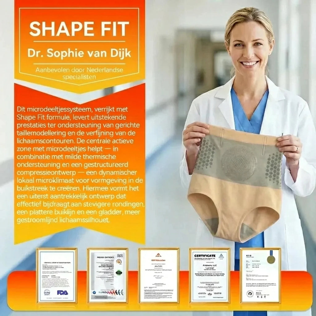 ShapeFit Afval Shorts • Zichtbaar resultaat