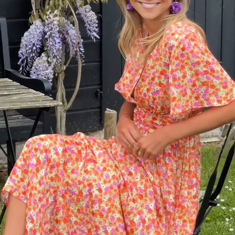 Olivia Bloom | Women's vintage floral dress